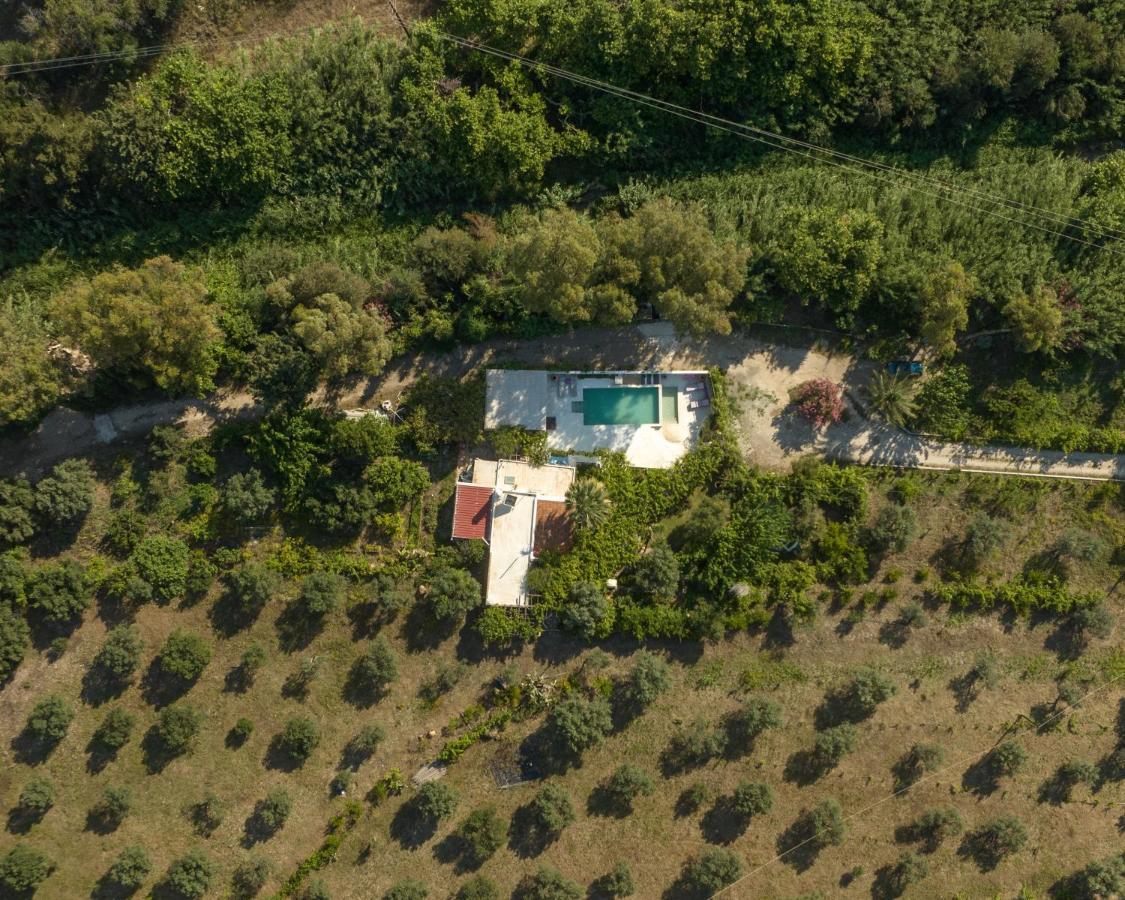 Oliveyard Stone Built House- With Pool Non Chlorin Villa Koszkinú Kültér fotó